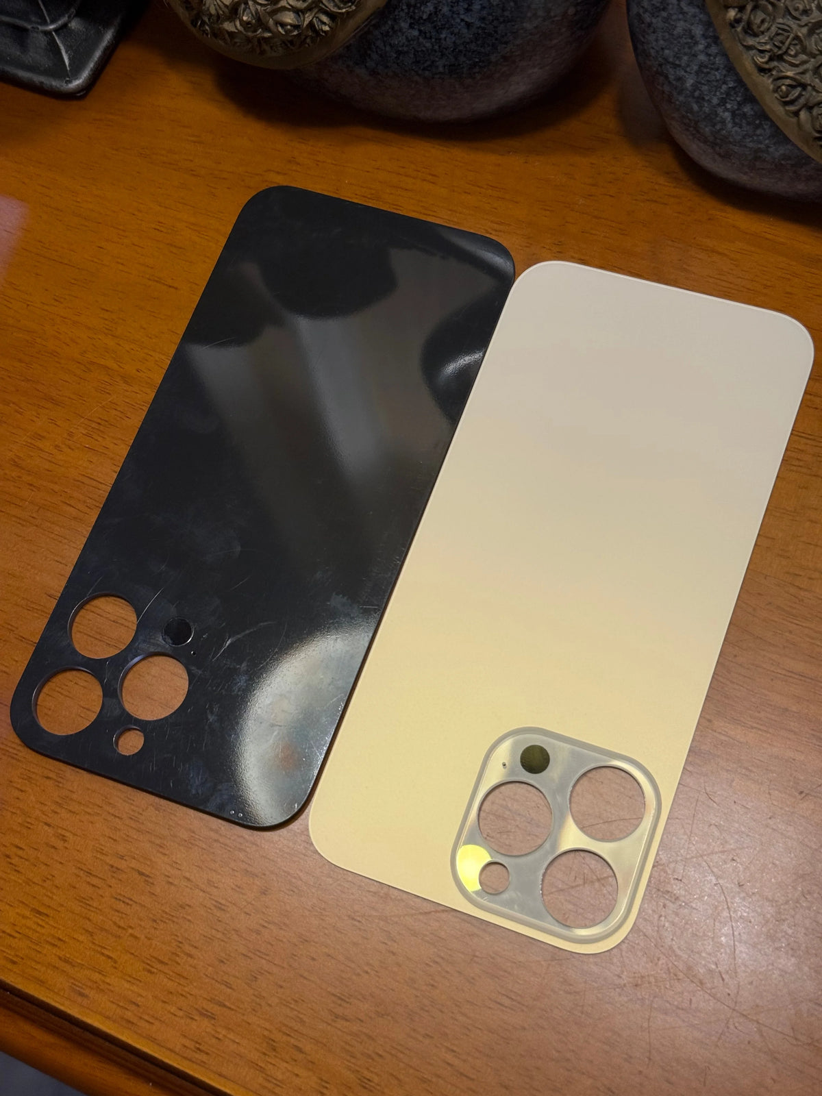 1PCS Compatible with Phone 13 Pro Max Back Cover Glass Rear Housing Door Panel Big Hole Replacement Repair Spare Part Rear Back