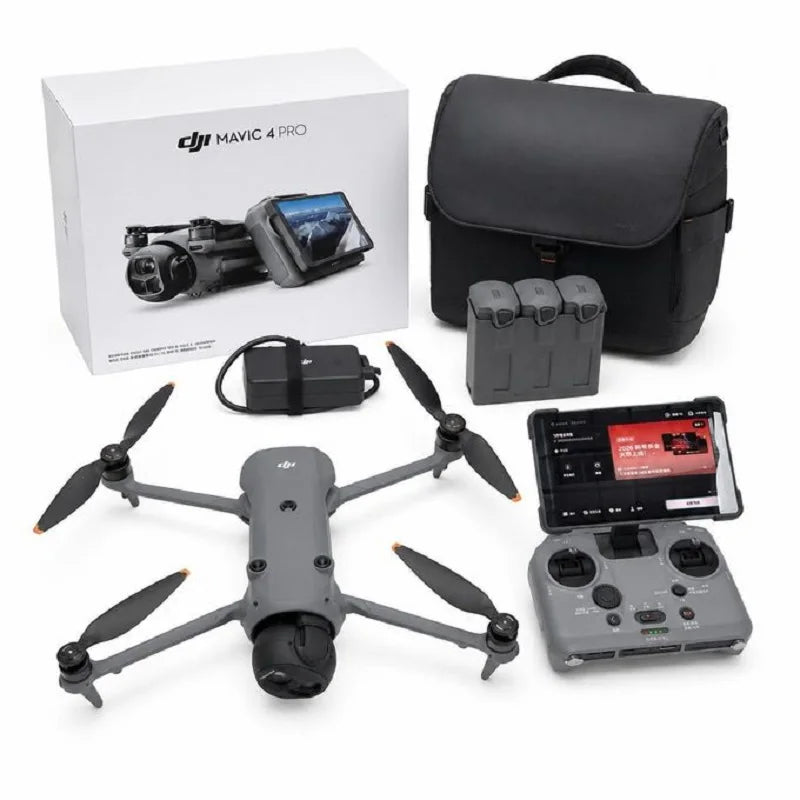LATEST  Mavic 4 Pro Fly More Combo With DJI RC 2 Smart Controller, 3 Intelligent Batteries & Carrying Bag - Gray