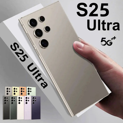 S25+ ULTRA 16GB+512GB 48MP+100MP 7300mAh Smartphones Phones Cheap Unlocked Android 11 Cell Phone Smart Dual Sim Phones 5G