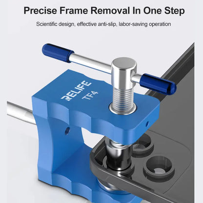 RELIFE TF4 Rear Camera Framer for iPhone Replacement of Rear Cover Glass Dismantling Frame Rear Camera Fixture Repair tools