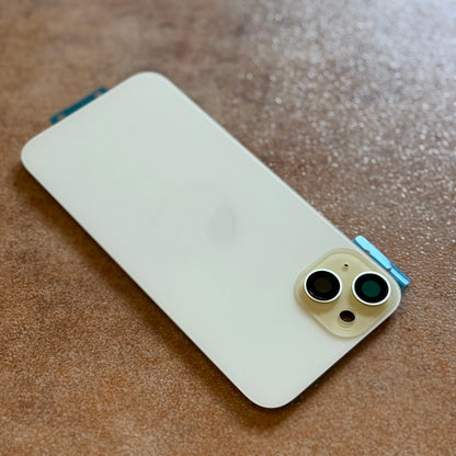 1PCS Mobile Phone Rear Housing Back Glass Replacement Compatible With iPhone 15 15 Plus, Battery Door Back Cover Assembly