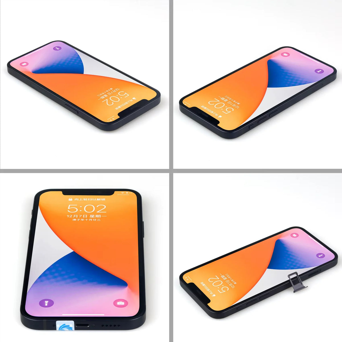 Apple iPhone 12 64GB/128GB 5G Face ID NFC 6.1" Super Retina OLED A14 IOS Original Unlocked iphone12