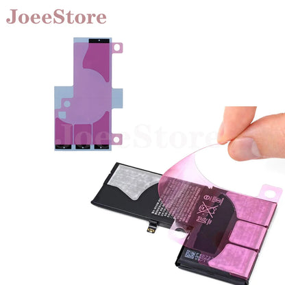 100pcs Battery Adhesive Sticker for iPhone 15 14 13 12 11 X XS XR 6 6S 7 8 Pro Max Plus Mini 3M Double Tape Pull Trip Glue Parts