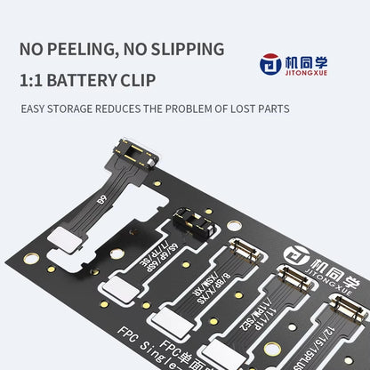 JTX Power Cable Battery Connector Soft FPC for IPhone 6-16 Pro Max Full Range Power-on Cables Repairs Soft-disk Battery Buckles