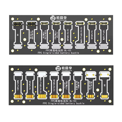 JTX Power Cable Battery Connector Soft FPC for IPhone 6-16 Pro Max Full Range Power-on Cables Repairs Soft-disk Battery Buckles