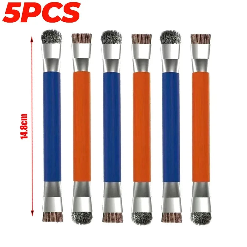 Anti-Static Safe Brush Motherboard PCB Double Headed Brush Circuit Board Repair Cleaning Brush IC Chip Mobile Phone Repair Tool