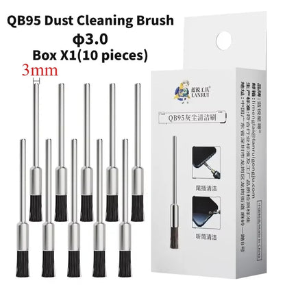 2.35/3mm Lanrui DB95 Dust Cleaning Brush For Phone Speaker Motherboard Dock Charging Port Ear Mesh Cleaning Phone Repair Tool