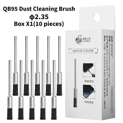 2.35/3mm Lanrui DB95 Dust Cleaning Brush For Phone Speaker Motherboard Dock Charging Port Ear Mesh Cleaning Phone Repair Tool