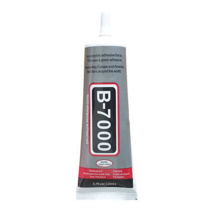 15/25/50ML B-7000 Glue Diy Jewelry Point Drilling Soft Phone Phone Screen Repair con aplicador de precisión Adhesivo de resina epoxi