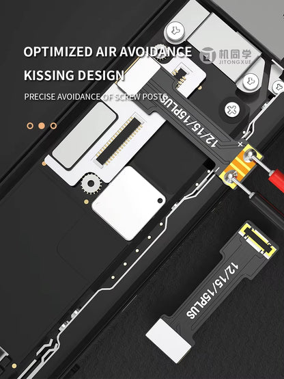 JTX Power Cable Battery Connector Soft FPC for IPhone 6-16 Pro Max Full Range Power-on Cables Repairs Soft-disk Battery Buckles