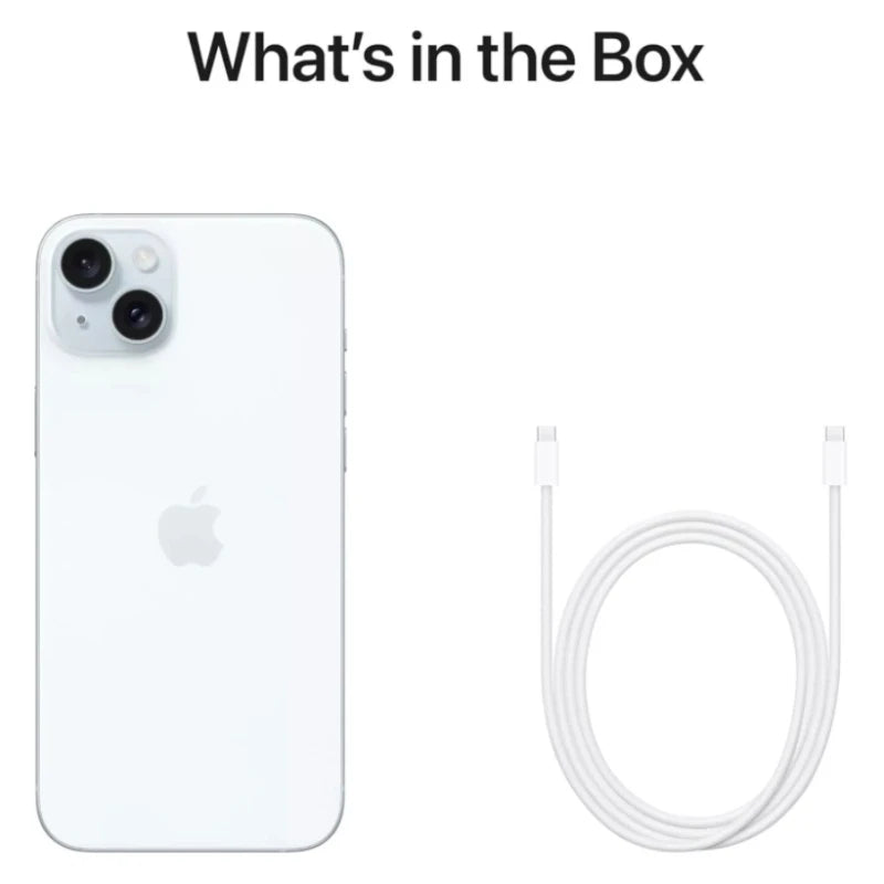 Original Apple iPhone 15 Plus 128GB/256GB/512GB ROM 6GB RAM Unlocked 5G Mobile Phone Supports All Operators Official Package