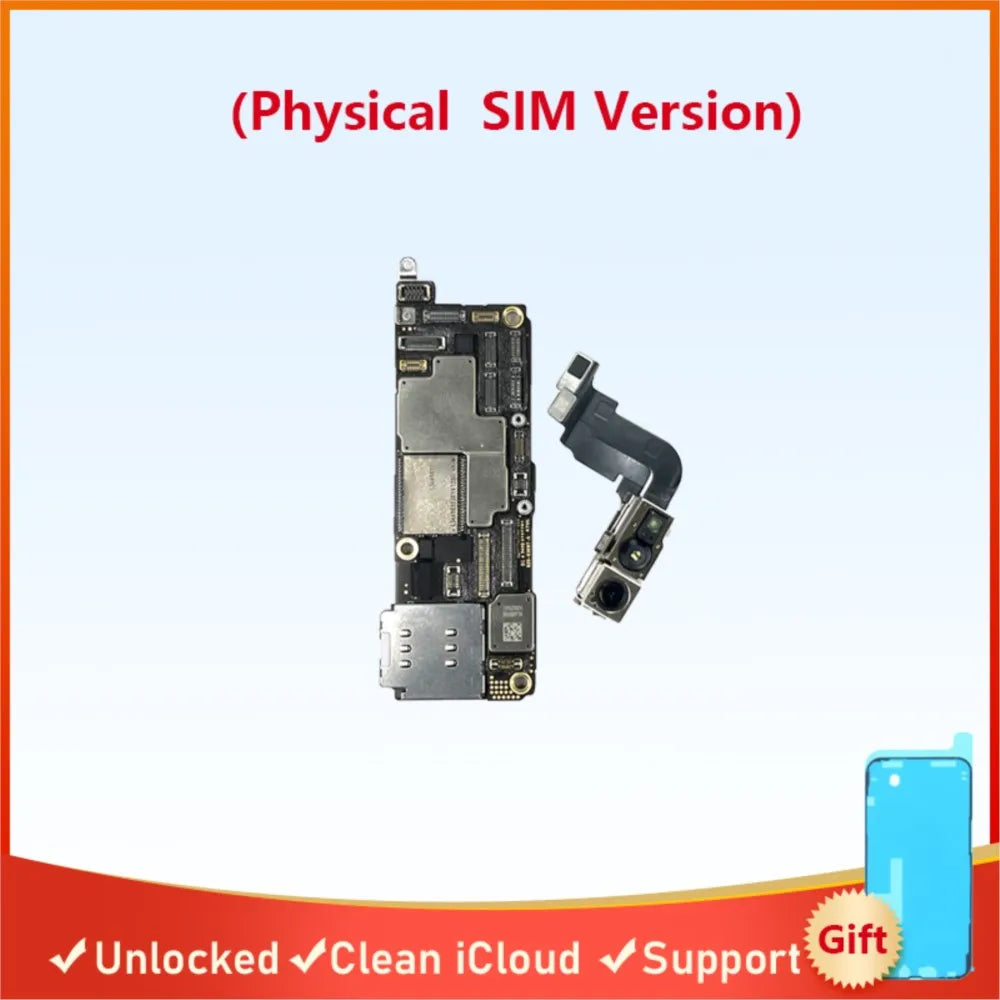 Fully Tested Authentic Mainboard For iPhone 15/15 Pro Max Motherboard With Face ID Unlocked Cleaned iCloud Pysics E SIM Version