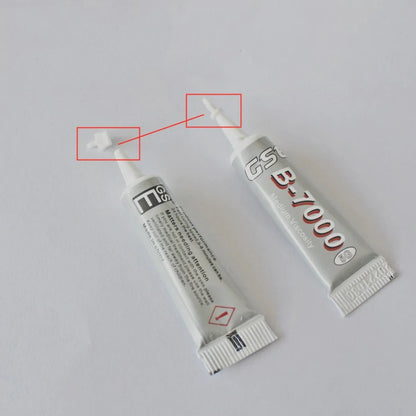 15/25/50ML B-7000 Glue Diy Jewelry Point Drilling Soft Phone Phone Screen Repair con aplicador de precisión Adhesivo de resina epoxi
