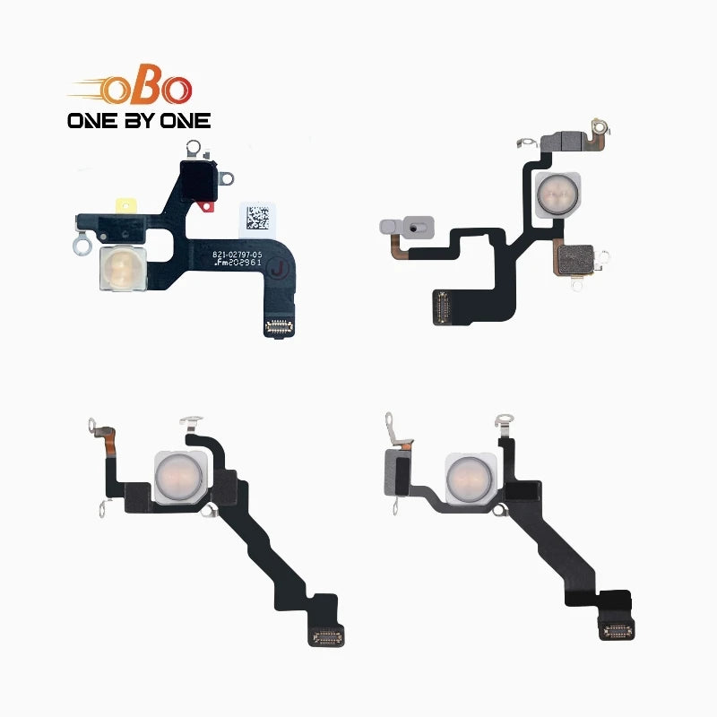 LED Flash Flex Cable For Iphone 12 13 Pro Max 14 Plus 14Pro Max 12mini Light Sensor Proximity Flex Cable Flash Light Flex Cable