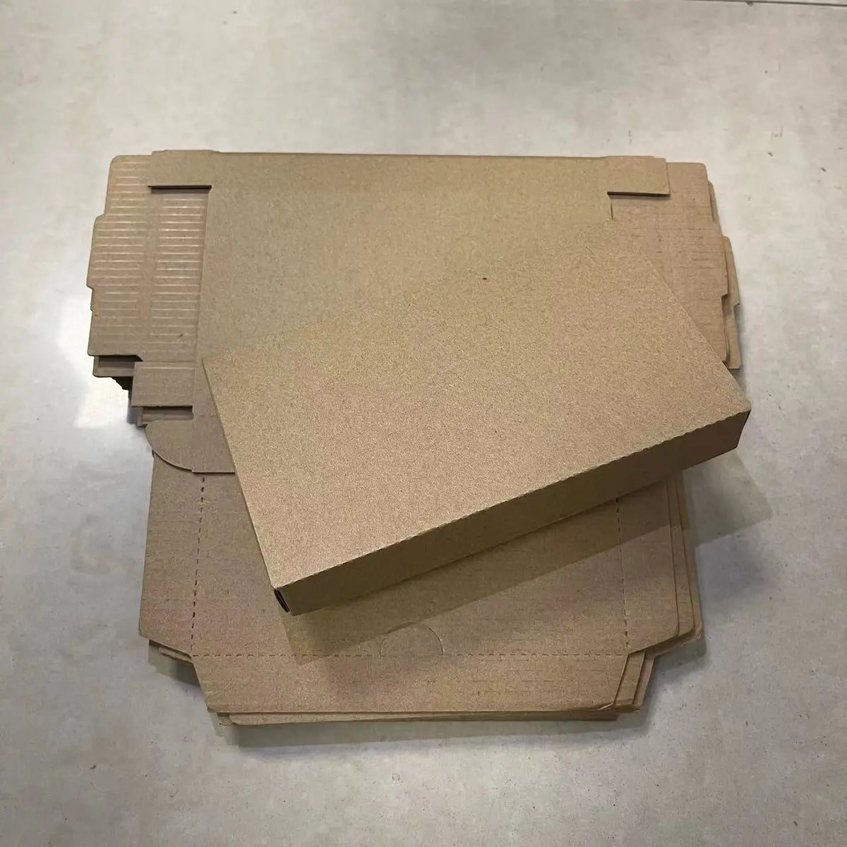 10Pcs Universal Mobile Phone Case Packaging Box Natural Brown Kraft Paper Box Thicken Corrugated Cardboard Box For Gift