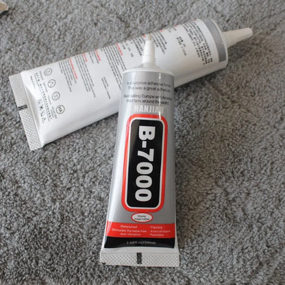 15/25/50ML B-7000 Glue Diy Jewelry Point Drilling Soft Phone Phone Screen Repair con aplicador de precisión Adhesivo de resina epoxi