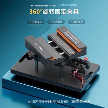 IFixes IR19 2 in 1 360 Rotating Fixture Clamp Holder Anti-slip for iPhone Samsung Huawei Remove the Back Cover Glass Repair Tool