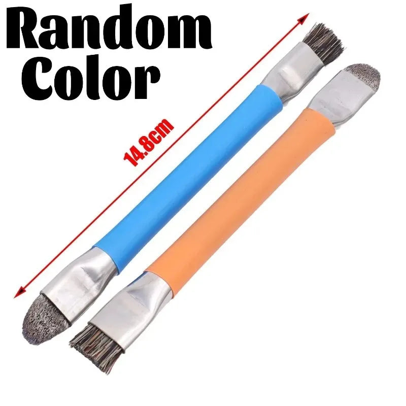 Anti-Static Safe Brush Motherboard PCB Double Headed Brush Circuit Board Repair Cleaning Brush IC Chip Mobile Phone Repair Tool
