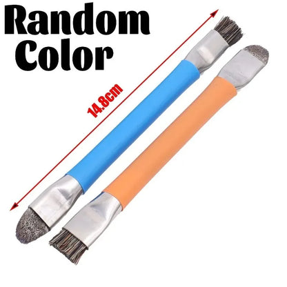 Anti-Static Safe Brush Motherboard PCB Double Headed Brush Circuit Board Repair Cleaning Brush IC Chip Mobile Phone Repair Tool