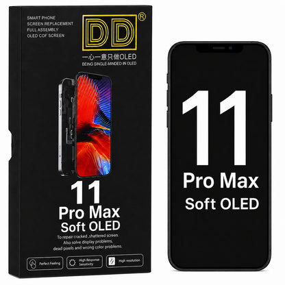 DD SOFT OLED Screen LCD  Display for iPhone 12 13 14 15 16 16e 17 Pro Max Touch Screen Digitizer Assembly Replacement