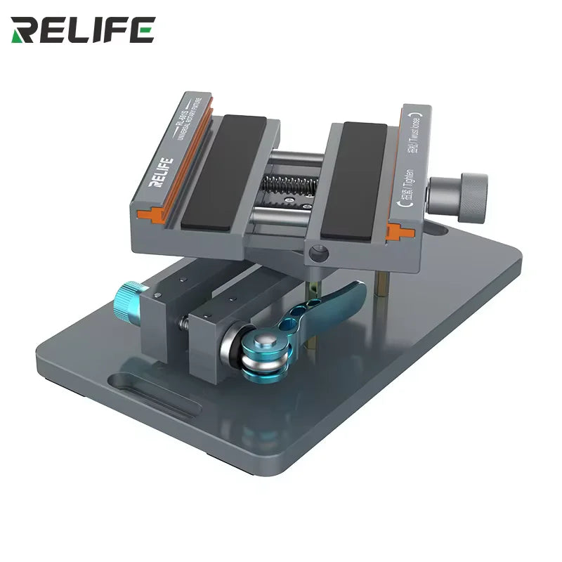 RELIFE RL-601SL Plus Pantalla LCD Dissabmly 2 en 1 Herramientas de eliminación de reparación de teléfonos móviles Eliminación de vidrio trasero, abrazadera giratoria fija de 360°