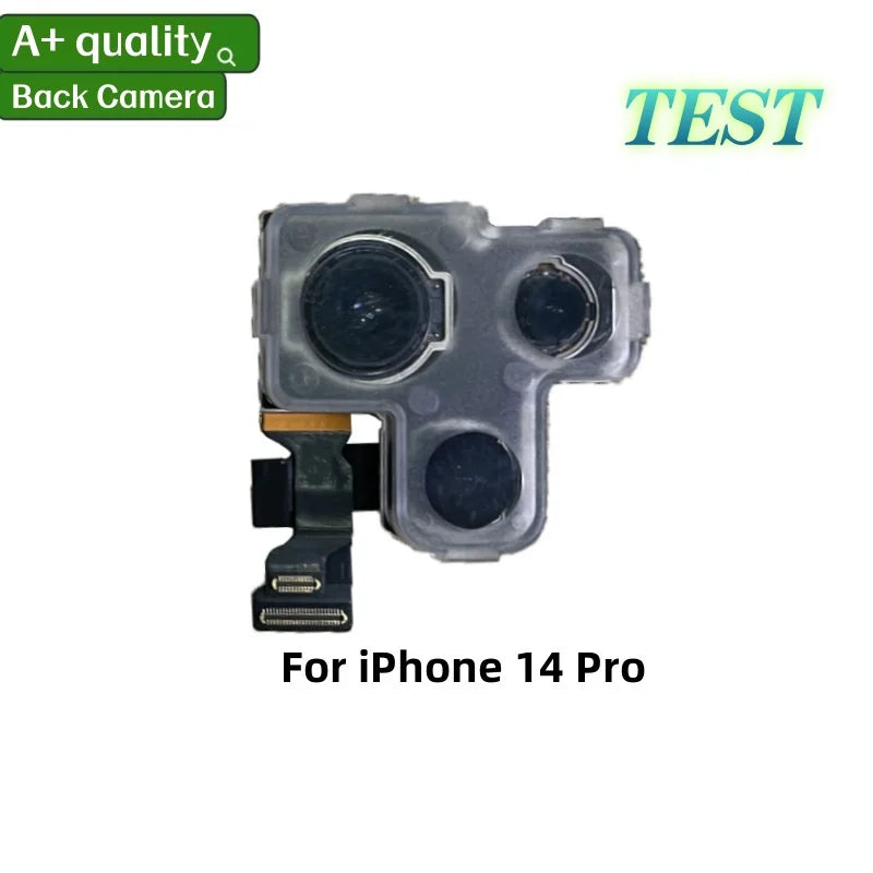 Good Working Rear Back Camera Assembly With Main Lens Flex Cable for iPhone 12 13 14 Pro Max Plus Mini Replacement Repair Part