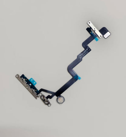 Power Volume Led Flash Switch Flex Cable For iPhone XR To 17 Pro DIY Back Housing For iPhone 11 Like 17 Pro XS Max To 17 Pro Max