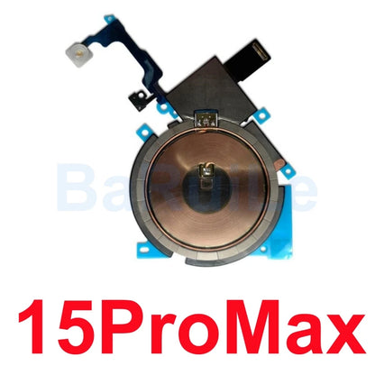 1pcs For iPhone 12 Pro Max 13 Mini 14 15 Plus Wireless Charging Coil With Volume Flex Flash Charger Panel Sticker