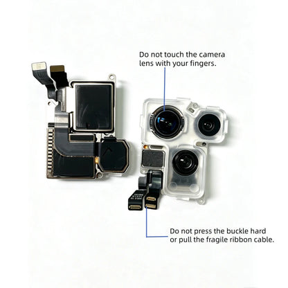 Good Working Rear Back Camera Assembly With Main Lens Flex Cable for iPhone 12 13 14 Pro Max Plus Mini Replacement Repair Part
