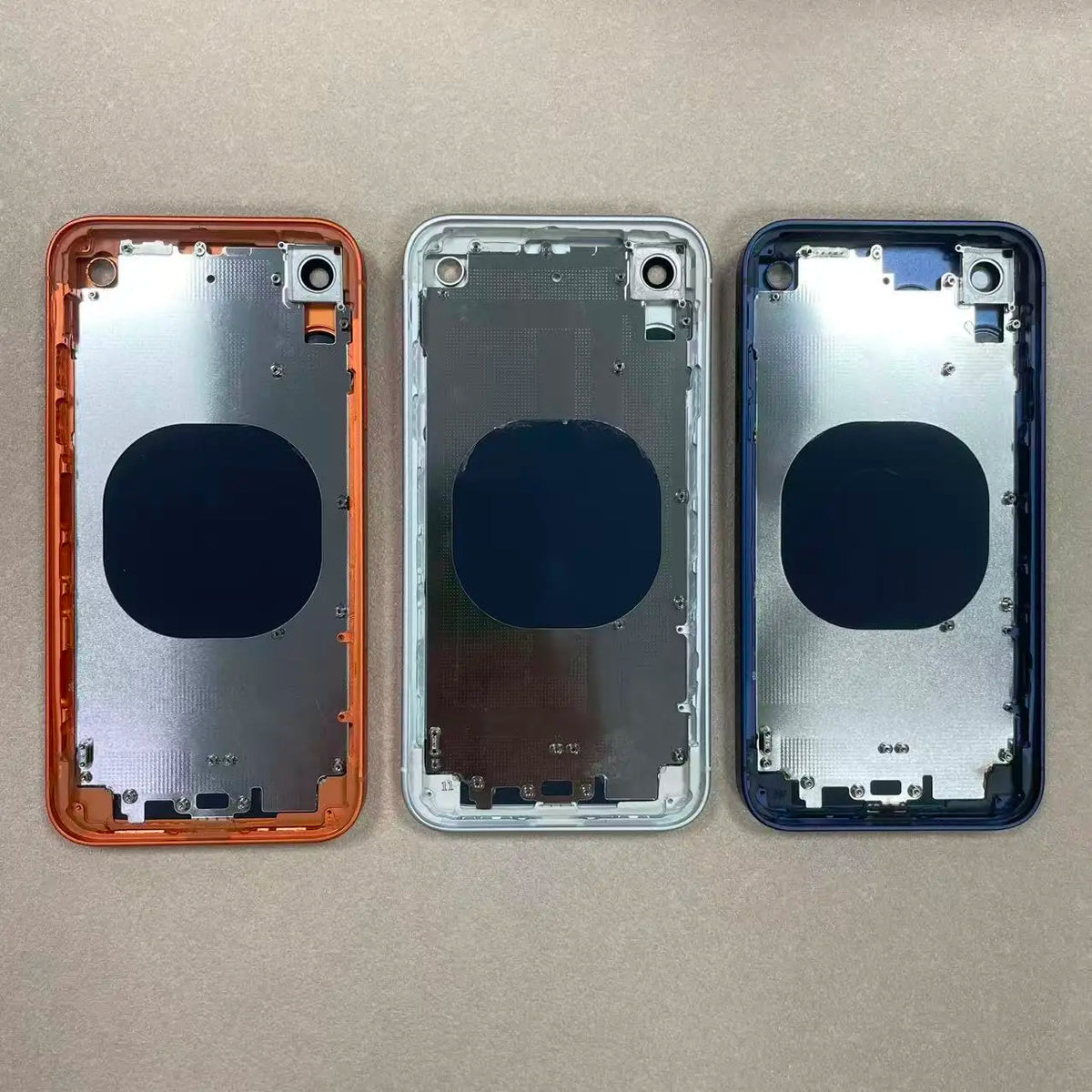 Kit de carcasa DIY para iPhone XR Convertir a 17 Pro Style, carcasa, botones laterales, flex, piezas de reemplazo y reparación del mod