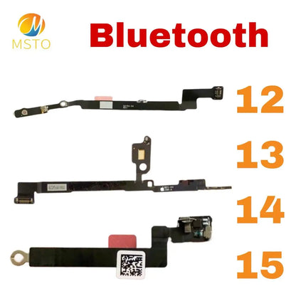 Bluetooth Signal Flex Cable for iPhone 15 14 13 12 Pro Max 14 15 Plus 13 12 Mini 12 13 14 15 Pro Antenna NFC Clip Repair Parts