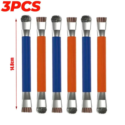 Anti-Static Safe Brush Motherboard PCB Double Headed Brush Circuit Board Repair Cleaning Brush IC Chip Mobile Phone Repair Tool