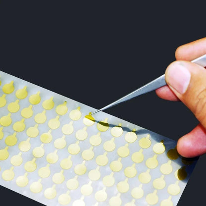 100Pcs Protective Camera Sticker Dust Stickers High Temperature Tape For IP6G-15Pro Max Infrared Dot Matrix Protect Tool