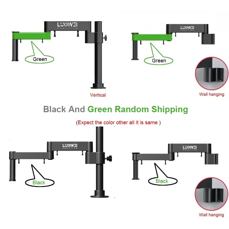 32 24mm Microscope Articulating Arm Rotatable Universal Stand Stereo Trinocular Microscopio HDMI USB Video Camera Phone Repair