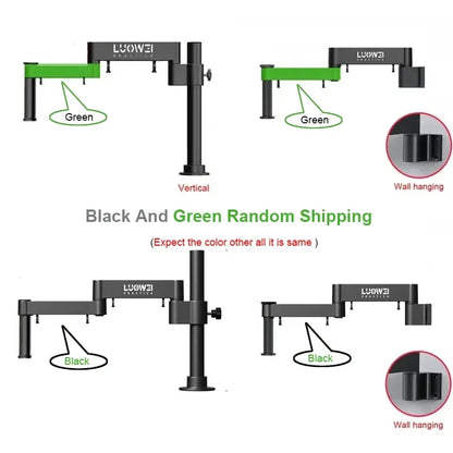 32 24mm Microscope Articulating Arm Rotatable Universal Stand Stereo Trinocular Microscopio HDMI USB Video Camera Phone Repair
