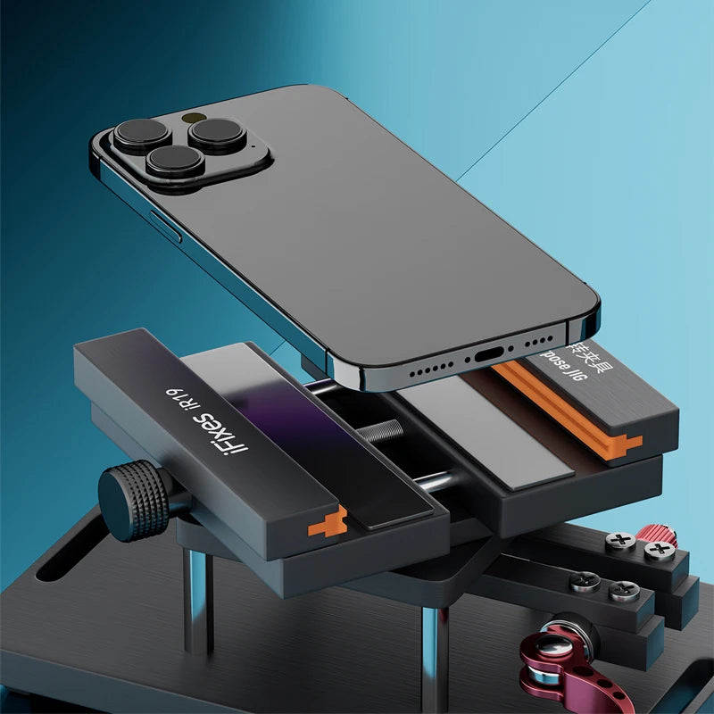 IFixes IR19 2 in 1 360 Rotating Fixture Clamp Holder Anti-slip for iPhone Samsung Huawei Remove the Back Cover Glass Repair Tool