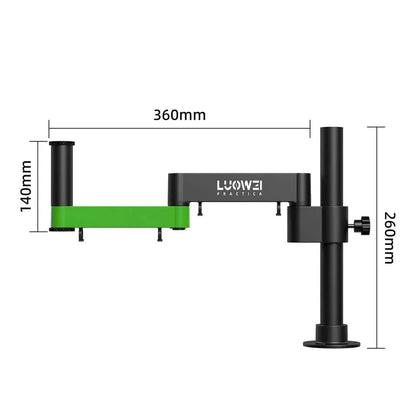32 24mm Microscope Articulating Arm Rotatable Universal Stand Stereo Trinocular Microscopio HDMI USB Video Camera Phone Repair