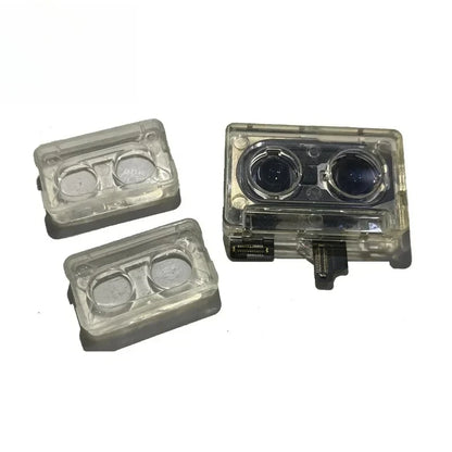 10Pcs Blu-ray Protective Cover for IPhone Camera 7 8 Plus X XS XR 11 12 13 14 15 Pro Max Plus Mini Plastic Cover Repair Tools