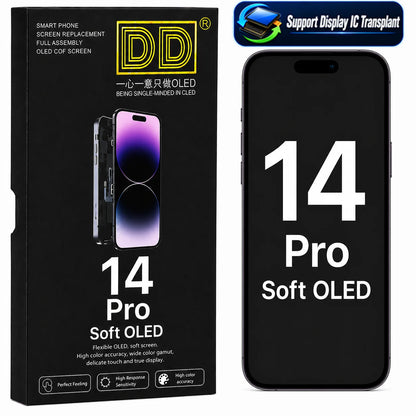 DD SOFT OLED Screen LCD  Display for iPhone 12 13 14 15 16 16e 17 Pro Max Touch Screen Digitizer Assembly Replacement