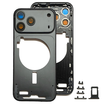 Carcasa personalizada para iPhone 17 Pro Max - Reemplazo de conjunto completo (versión CN) con bandeja SIM, botones laterales y herramientas de reparación