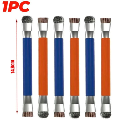 Anti-Static Safe Brush Motherboard PCB Double Headed Brush Circuit Board Repair Cleaning Brush IC Chip Mobile Phone Repair Tool