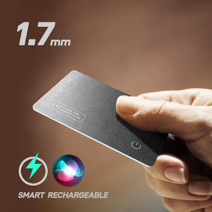 Wireless Charger Charging Tracking Card Wallet Locator Smart Mini Tag for iPhone Device Find My Tag Replacement